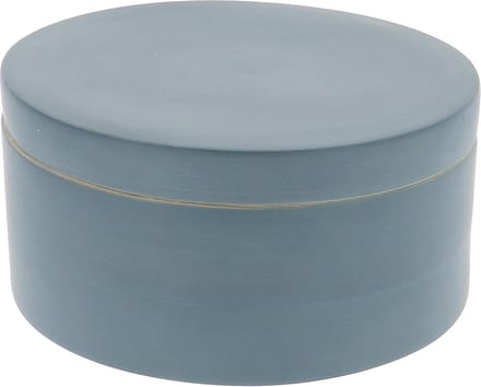 Compactor Opbergdoos Julie 16 X 8,5 Cm Bamboe Petrolblauw