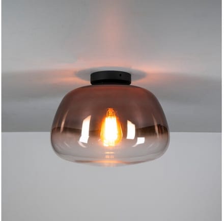 Plafondlamp Pulse Shaded 1L - Koper glas