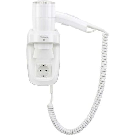 Valera Premium Smart 1600 Socket 533.05/044.02 Haardroger met wandhouder Wit
