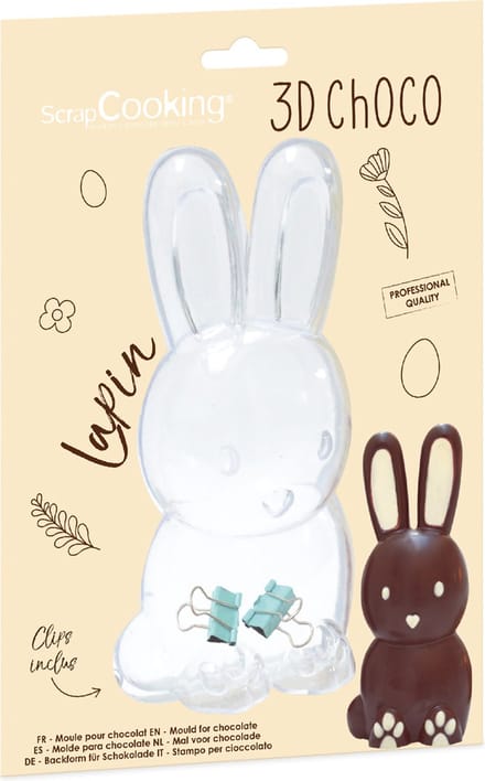 ScrapCooking 3D Chocolade Mal Konijn