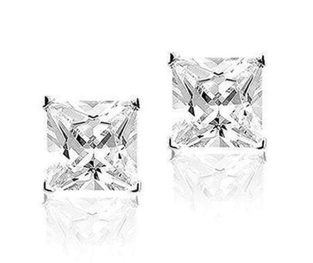 Montebello Oorbellen Billy - 925 Zilver Gerhodineerd - ∅8mm