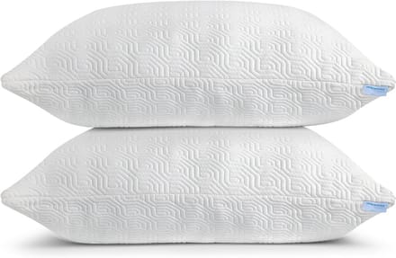 Bamboe Kussen - Traagschuim Kussen - Comfortabel Slapen - Verstelbare Vulling - Kingsize Set van 2 - Wit