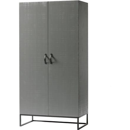 WOOOD Morris Kast - Grenen - Leem - 195x100x53