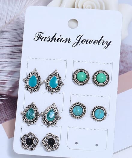 Oorbellen / oorknopjes set | 5 paar