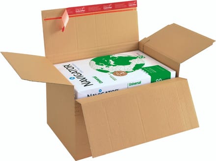 10x ColomPac® Varibox 305 x 228 x 70-160 mm met autolock en plak- en