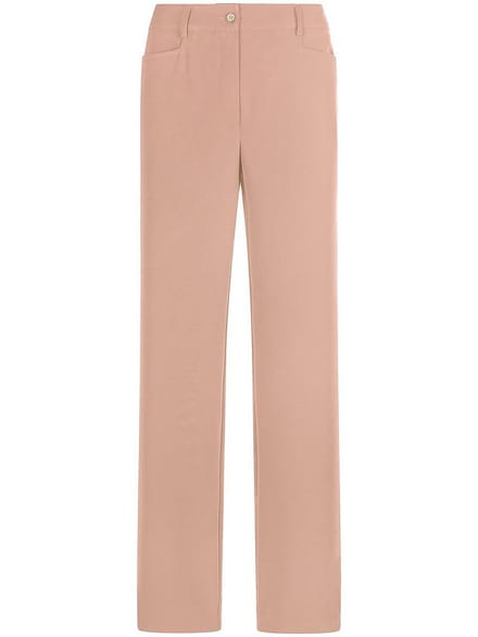 Comfort Fit-broek Van Peter Hahn oranje