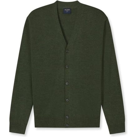 OLYMP Casual Breisel, Olijfgroen