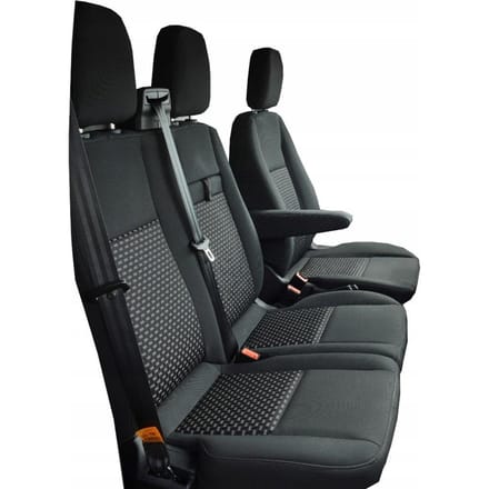 Ford Transit Custom 2012-2023 Stoelhoezen 100% Specifiek