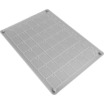 Magnetisch Whiteboard met 6 Markers en Wisbord Koelkast Droog Uitwisbaar Bord voor Alzheimerpatiënten gray