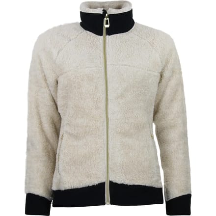 Damesfleece met rits Peak Mountain Coral Sherpa 300G