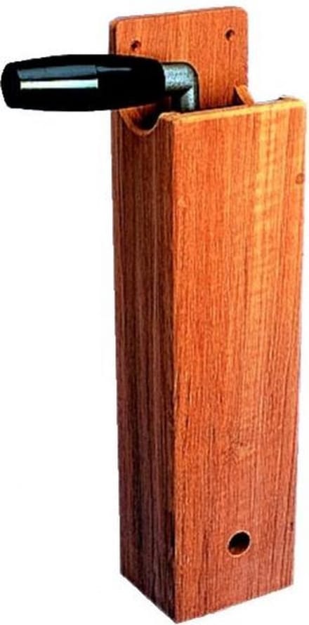 ARC Marine teakhouten Lierhendelhouder 30 cm