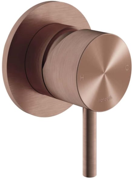 Hotbath Archie AR031 inbouw douchemengkraan geborsteld koper PVD
