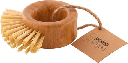 Point-Virgule Schuurborstel Bamboo Rond