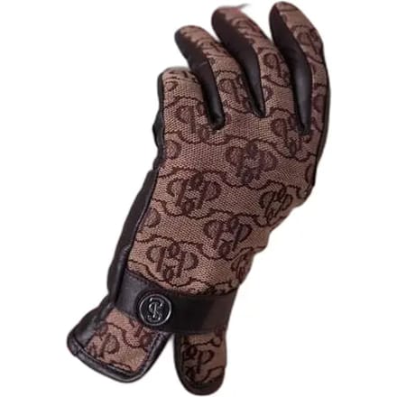 Leren dameshandschoenen PS of Sweden Monogram