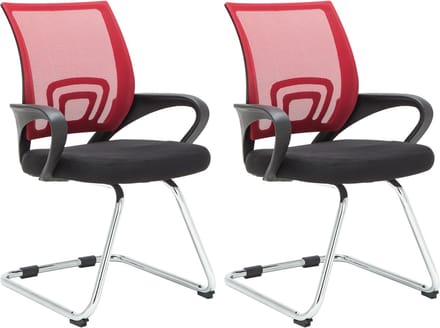 CLP Eureka Set van 2 Stoelen rood