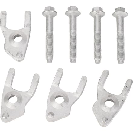 8 stuks Brandstofinjector Bout Klem Kit 2011881 Hoogsterkte Staal Dichte Afsluiting Vervanging voor 2.0 EcoBlue gray