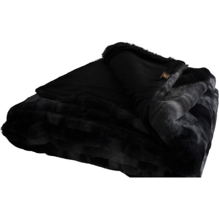 PTMD - Plaid Linde - Zwart - 220x240x2cm