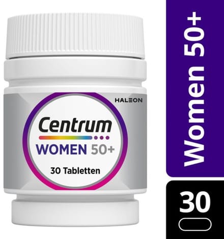 Centrum Woman 50+ Multivitaminen - 2 x 30 tabletten - Voordeelverpakking