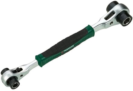 PARKSIDE® Ratelsleutel 8-in-1 multifunctioneel - ratelsets - ratelsleutels - moersleutel - moersleutelset