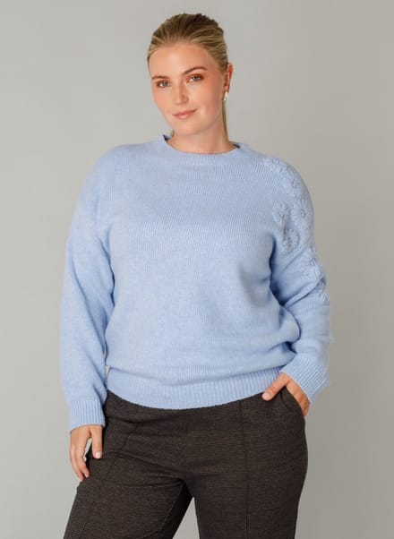 YEST CURVE Felou Tops - Soft Blue - maat 1(48)