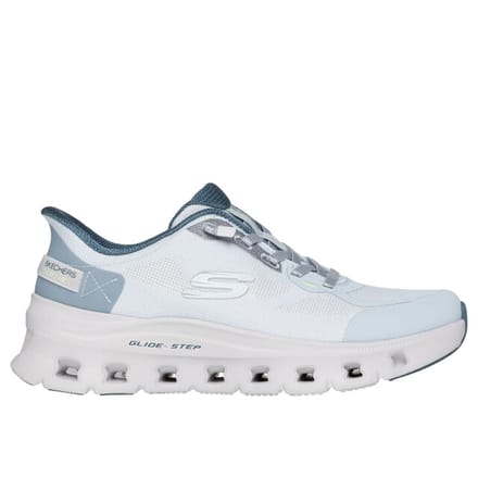 Skechers Instapper Hands-Free Slip-Ins Glide-Step Pro Pure Motion 150428 BLMT Blue Multi Machine Washable