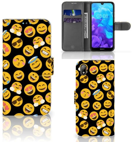 Huawei Y5 (2019) Telefoon Hoesje Emoji