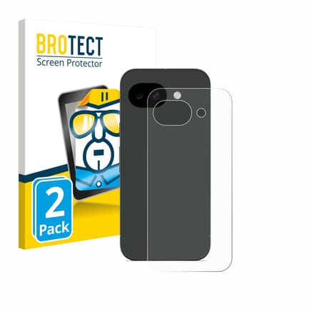BROTECT - Screenprotector voor Google Pixel 10a (Achterkant) - Folie Beschermfolie transparant 2 Stuks