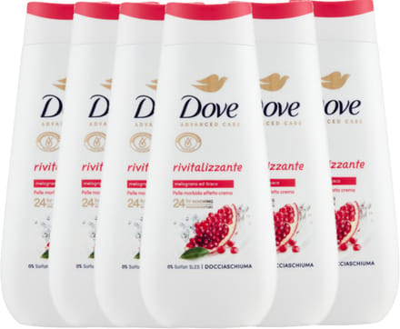 Dove Advanced Care - Douchegel - Reviving - 6x 225 ml - Voordeelverpakking