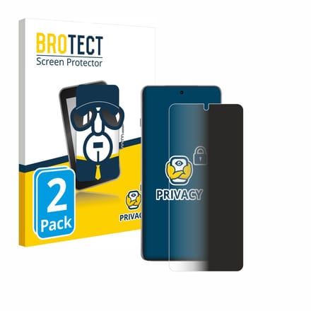 BROTECT - privacy screenprotector voor Oppo Find X8 Pro - Folie Beschermfolie Blauwlichtfilter 2 Stuks
