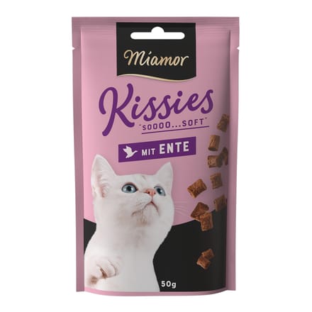 Voordeelpak: 11x50g Miamor Kissies met eend kattensnacks