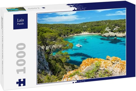 Puzzel 1000 Stuks Strand Cala Macarella Menorca Spanje