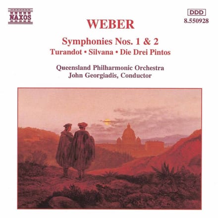 Queensland Orchestra - Von Weber: Symphonies 1 & 2 (CD)
