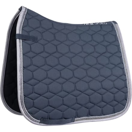 HKM Zadeldekje -Crystal fashion- donkergrijs PD