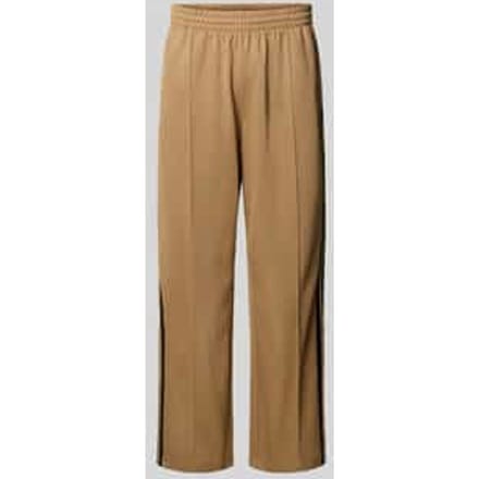 Trainingsbroek met lengtenaden en elastische band