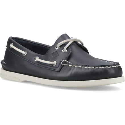 Sperry Authentieke 2 Oog Leer Heren Marineblauwe Bootschoenen