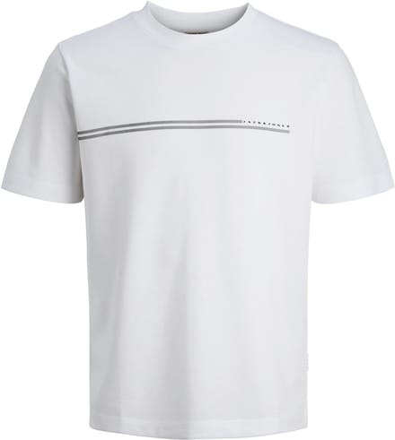 JACK&JONES - JCOFUSION CHEST BRAND TEE SS CREW NOOS - Jongens - T-shirts