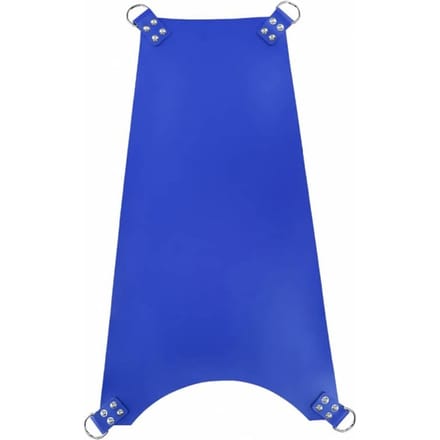Mr Sling - Lederen Sex Sling - Blauw