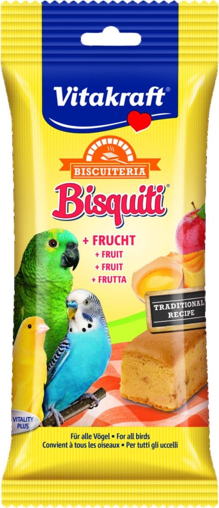 Vitakraft Bisquiti Honing - Vogelsnack - Bijvoeding - 50 gr