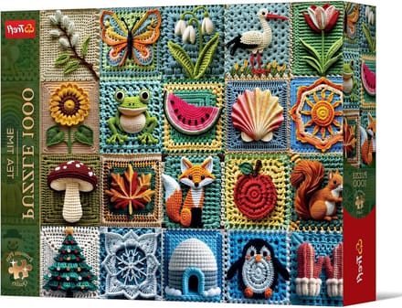 Legpuzzel - Puzzel 1000 stukjes - Ontspanning thuis - Premium Plus Kwaliteit - 683 x 480 mm - Multicolor
