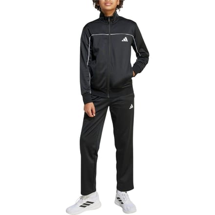 adidas Poly Tracksuit Junior - Zwart, Zwart 7-8Y