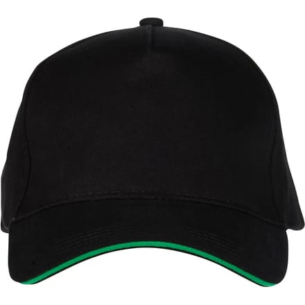 5-panel pet Black & Match