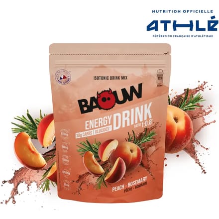 Isotone drank perzik - rozemarijn Baouw