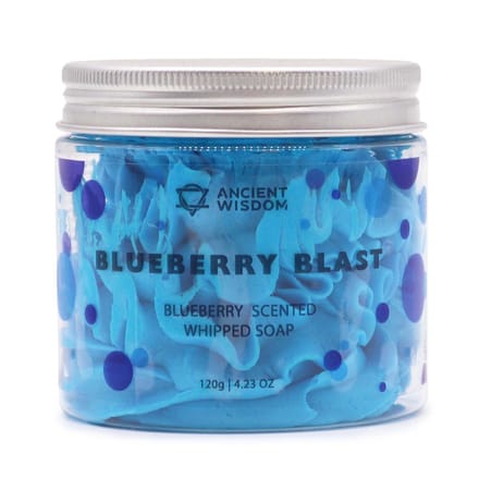 Blauwe bessen slagroomzeep 120g