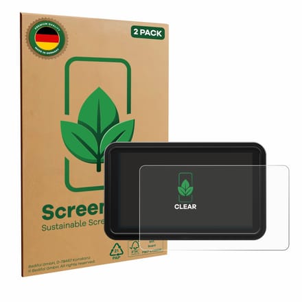 2 Stuks Screenprotector voor Atomos Shinobi 2 - Hoogwaardige Beschermfolie transparant