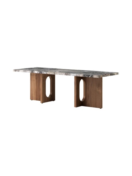Audo Androgyne Salontafel - Grey Galaxy - notenhout