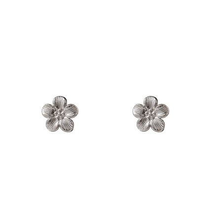 Go Dutch Label Oorknoppen Daisy Stud Zilverkleurig