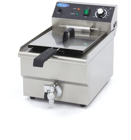 Frituurpan - 13 L - 1 Mand - met Tapkraan