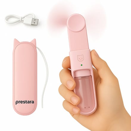 Mini Hand ventilator - Draagbare Tafelventilator en Waaier Oplaadbaar