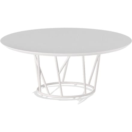 Fast Wild Tafel rond laag - wit