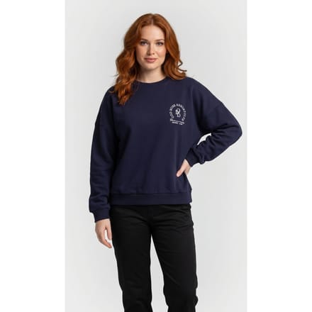 Odd Muse Resort Club Sweatshirt Navy Größe: M | Pullover Outlet | Damen | Blau